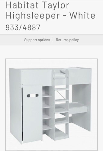 Habitat taylor highsleeper - habitat,