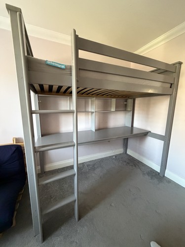 Habitat grey single loft - single, cabin