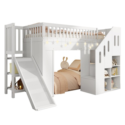 3ft single children loft bed - loft,