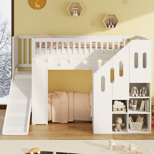 Loft bunk bed - bed, 3ft