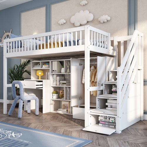 High sleeper bed kids loft - sleeper,