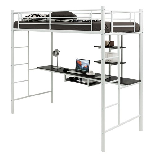 Single loft bed - single,