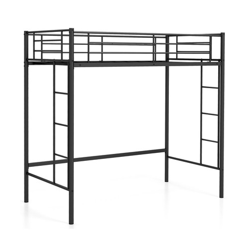 Gymax metal loft bed - gymax,