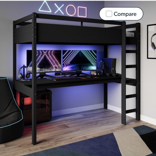 High sleeper loft gaming - high,