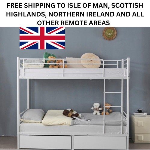 Twin bunk bed frame 3ft - twin, single