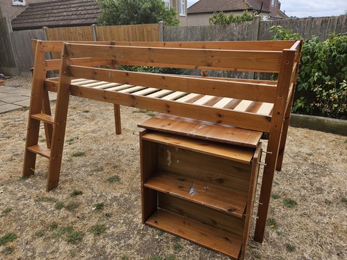 Solid wooden kid loft - solid,