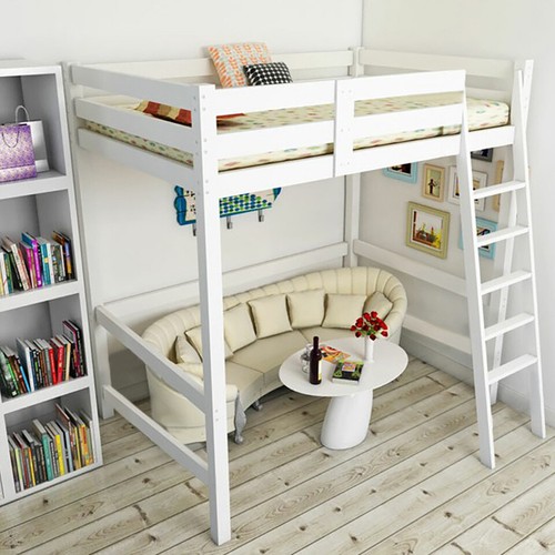 White 3ft single solid - white,