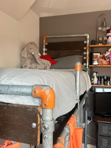 Industrial loft bed - loft,