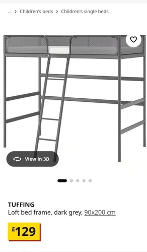 Ikea tuffing loft - loft, frame