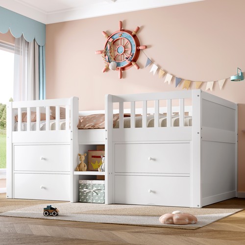 3ft low loft bed with - low, storage