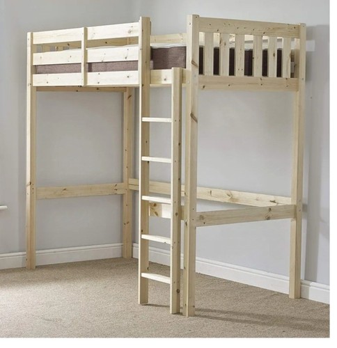 Wooden loft bed - new, in